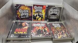 Guitar Hero Metallica Smash Hits 5 PS3 Replacement Cases Cover Art Lot 9 Manual